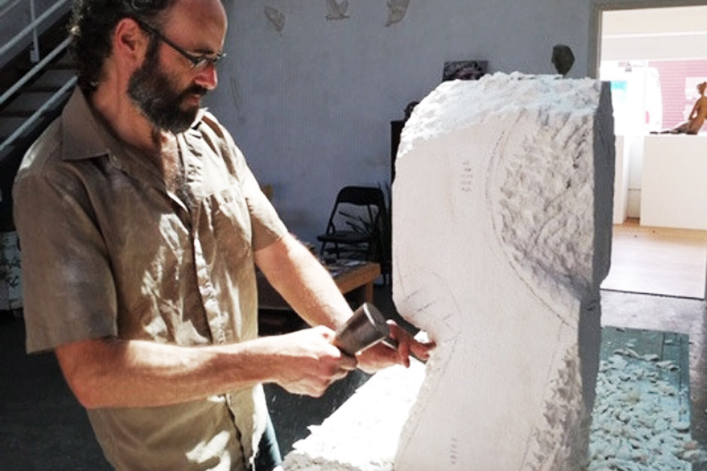 rosby art workshop limestone carving
